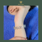 🎁 Den perfekta presenten: Konvertibel armring med gnistrande CZ-glamour 💎