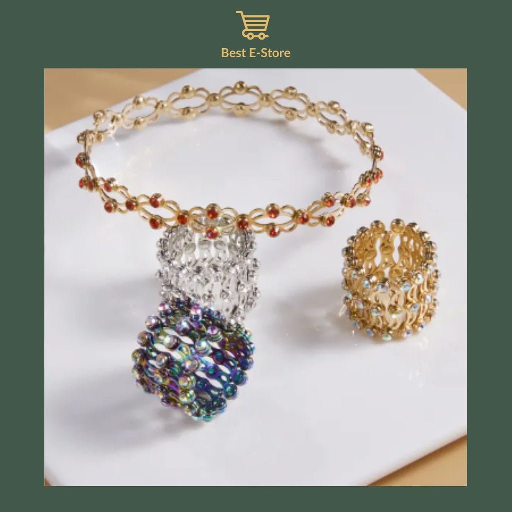 🎁 Idealny prezent: Bransoletka z błyszczącymi CZ Glamour 💎