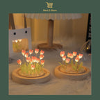 ✨ Enchanting Tulip Lamp:  Cozy Ambiance & Perfect Gift Idea
