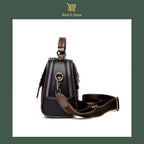 👜 Elégant sac à bandoulière en cuir: Stylé et spacieux ✨