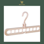 🧼 The Ultimate Space Saver Hanger: Foldable, Durable & Perfect for Small Closets 🚪