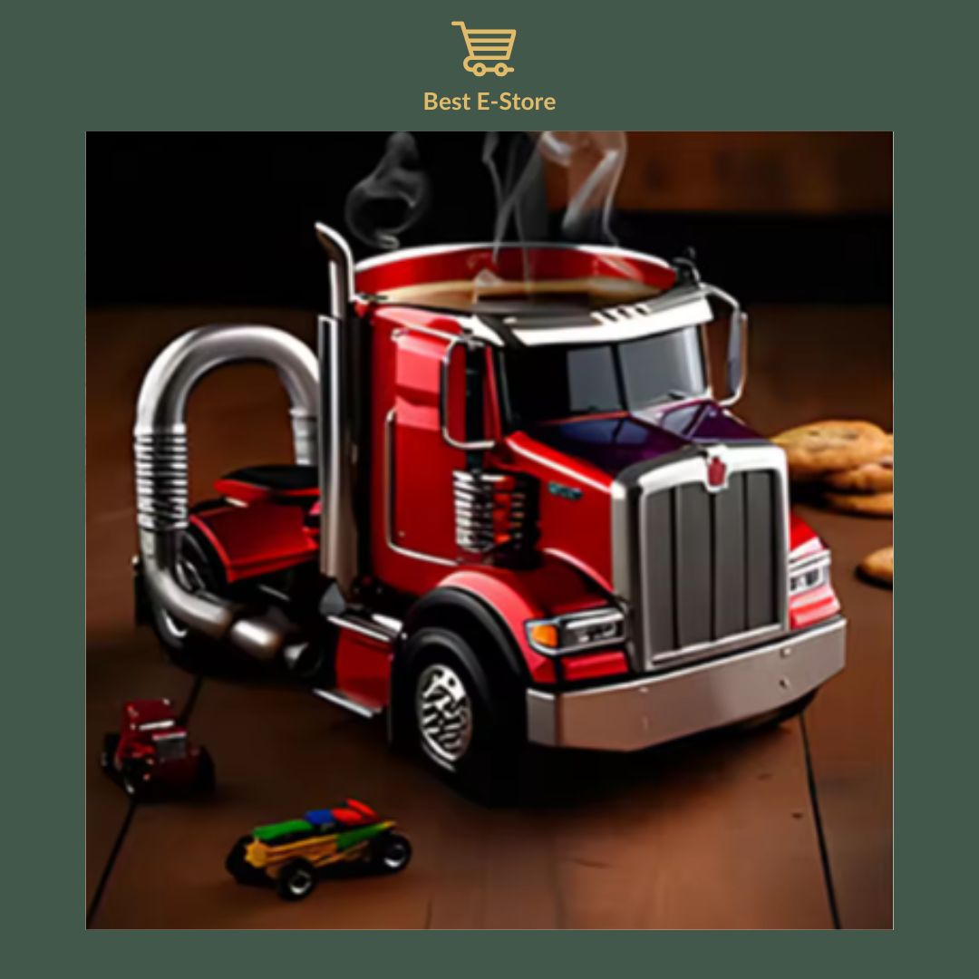 🚛 Sattelschlepper Kaffeebecher: Perfektes Geschenk für Truck-Liebhaber ☕