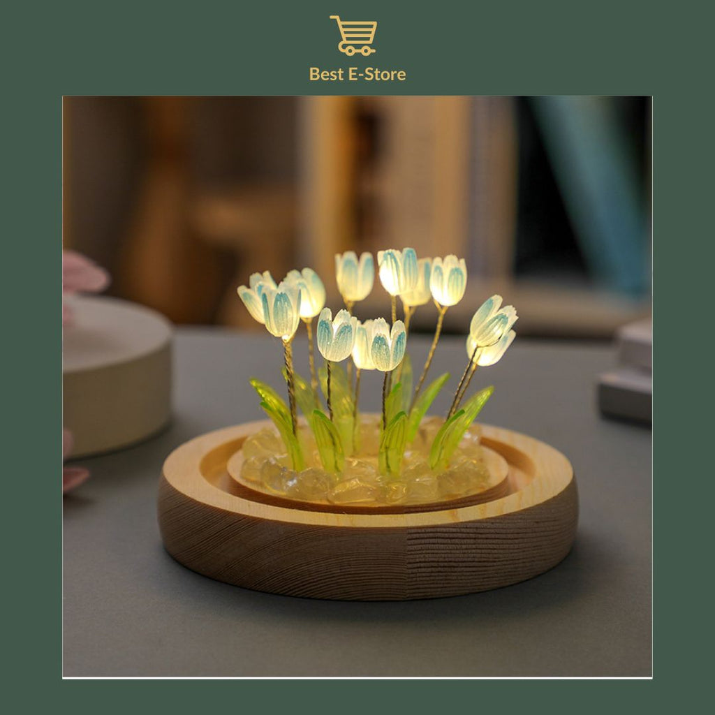 Incantevole lampada a tulipano: Ambiente accogliente e idea regalo perfetta ✨