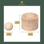 ✨ Premium Wooden Dumpling Maker:  Hygienic, Stylish, and Built to Last