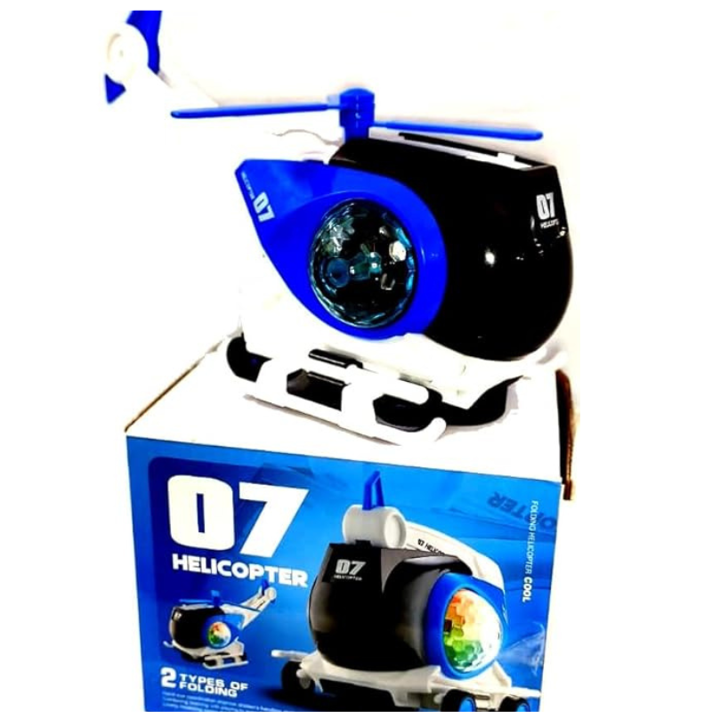 07 Helicopter - Remote Control Helicopter with Gyro Stabilization and LED Lights