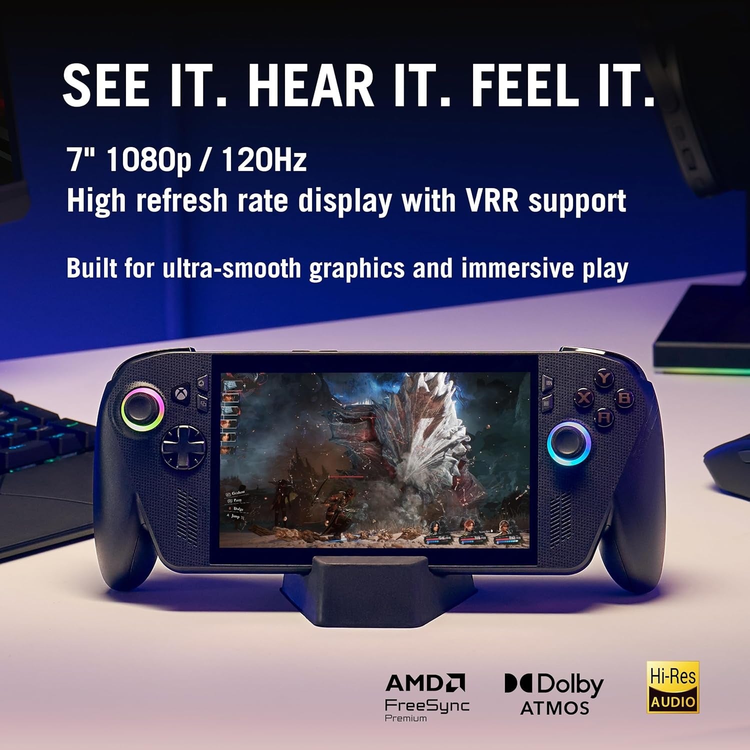 Lenovo Legion Go Handheld Gaming with Carry Bag, 8.8"